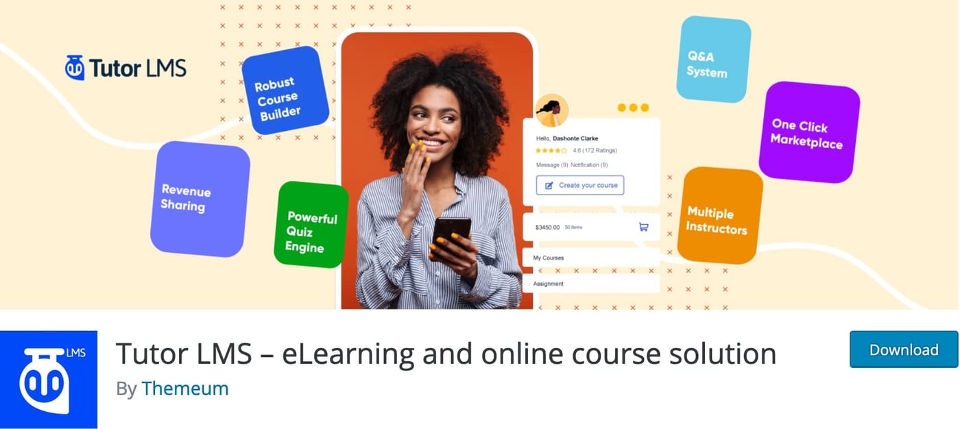 meilleurs plugins lms wordpress vendre cours formation en ligne