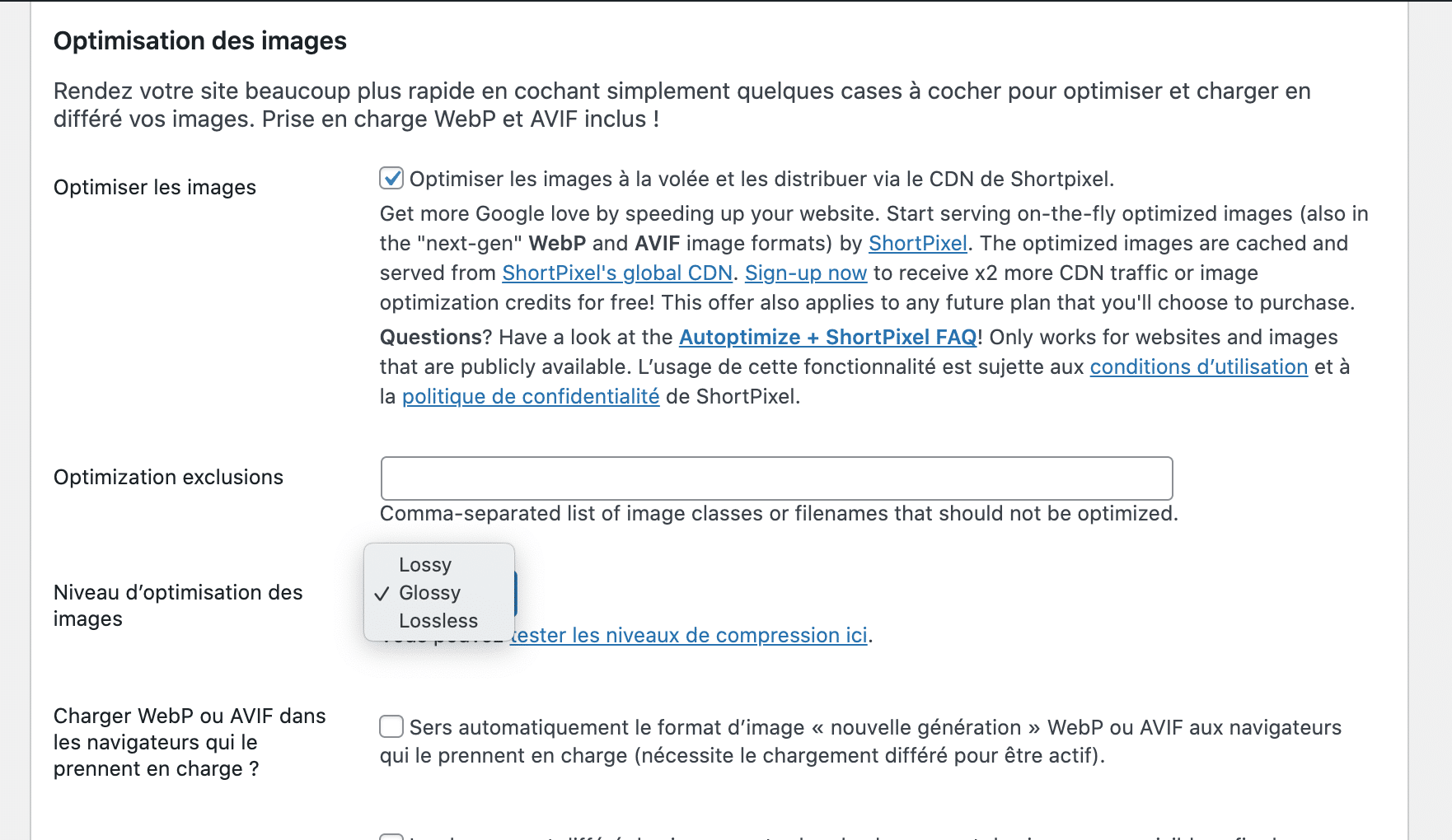 12 images optimization