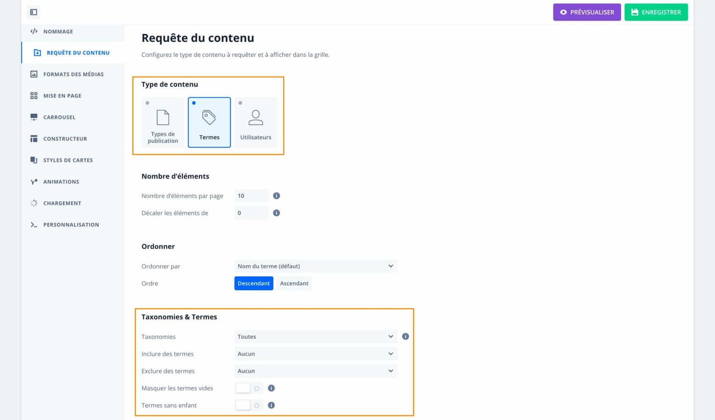 wp gridbuilder plugin grille filtre wordpress 43