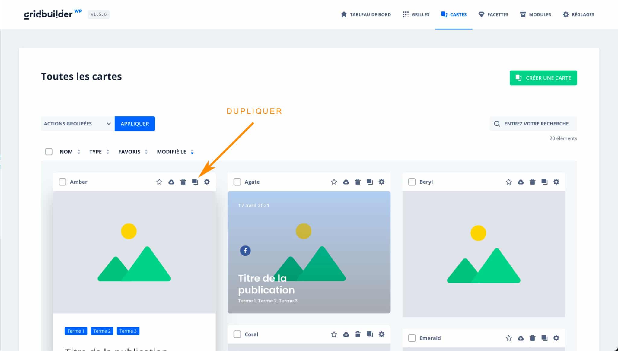 wp gridbuilder plugin grille filtre wordpress 6