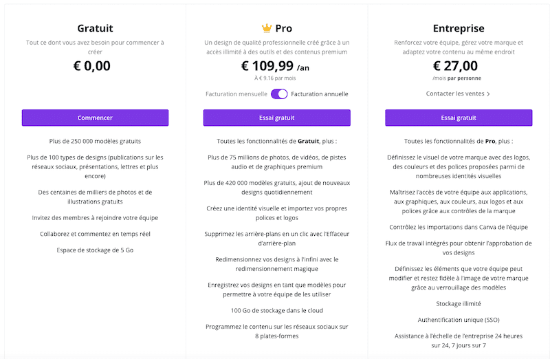 wpformation pricing canva