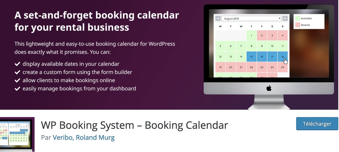calendriers wordpress meilleurs plugins 15