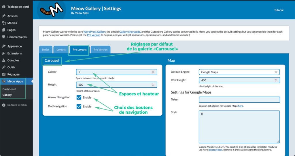 plugin galerie photo wordpress meow gallery 30