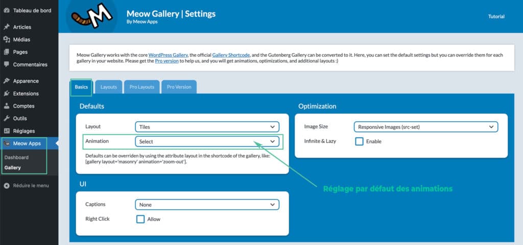 plugin galerie photo wordpress meow gallery 34