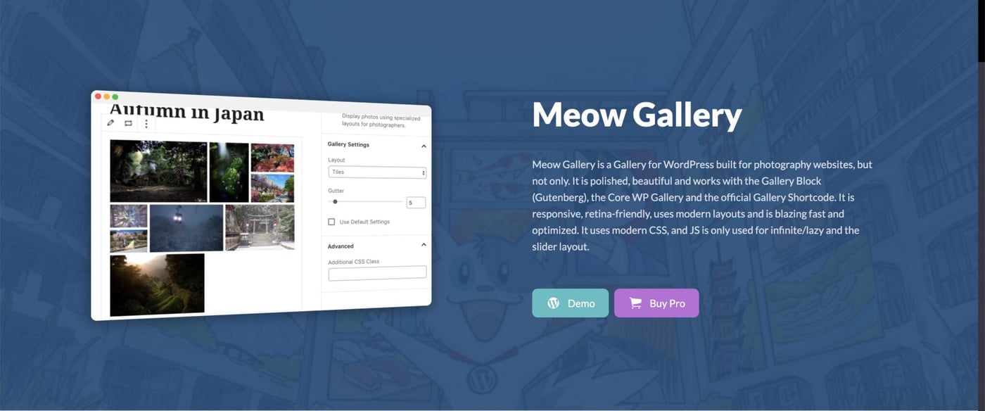 plugin galerie photo wordpress meow gallery 39