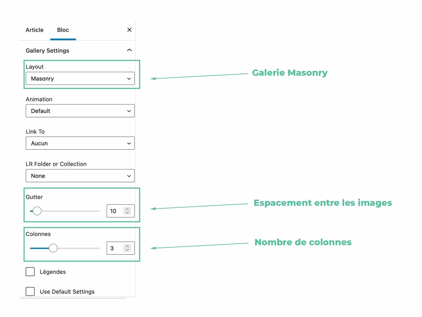 plugin galerie photo wordpress meow gallery masonry