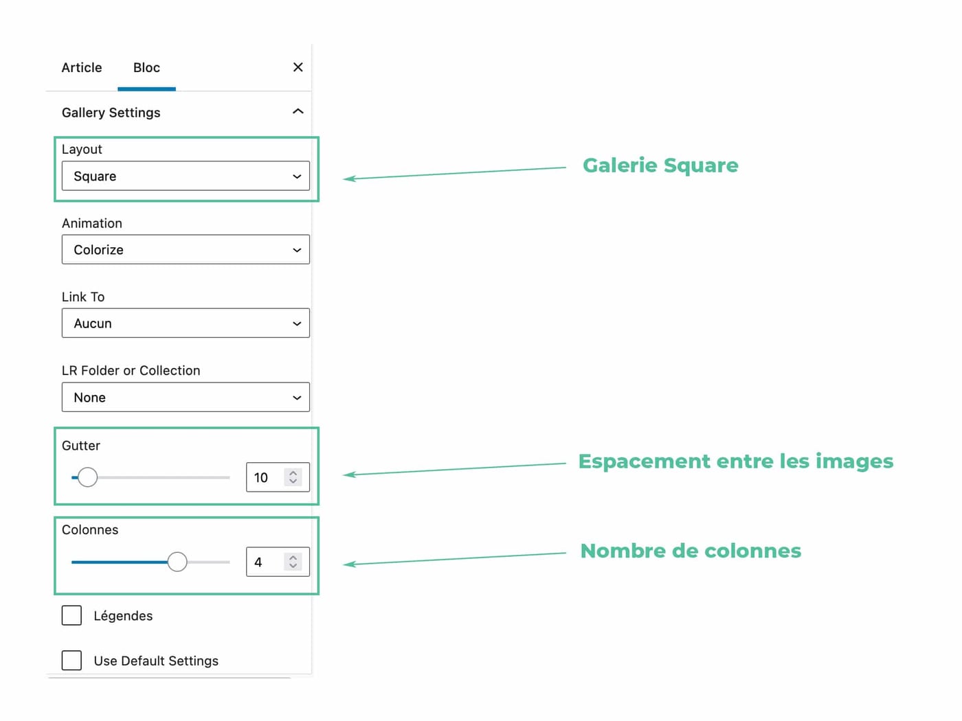 plugin galerie photo wordpress meow gallery square