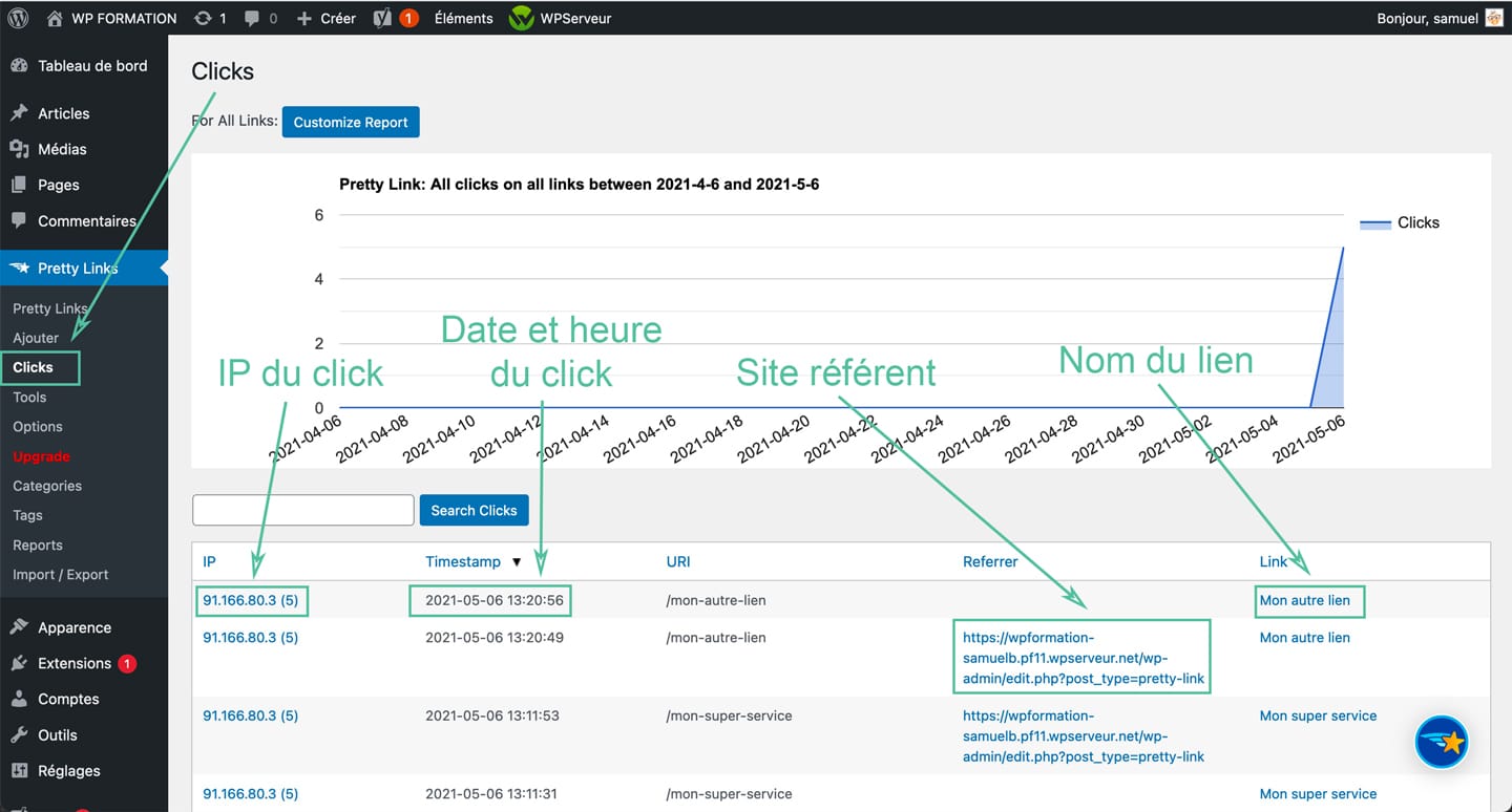 pretty links plugin wordpress 8