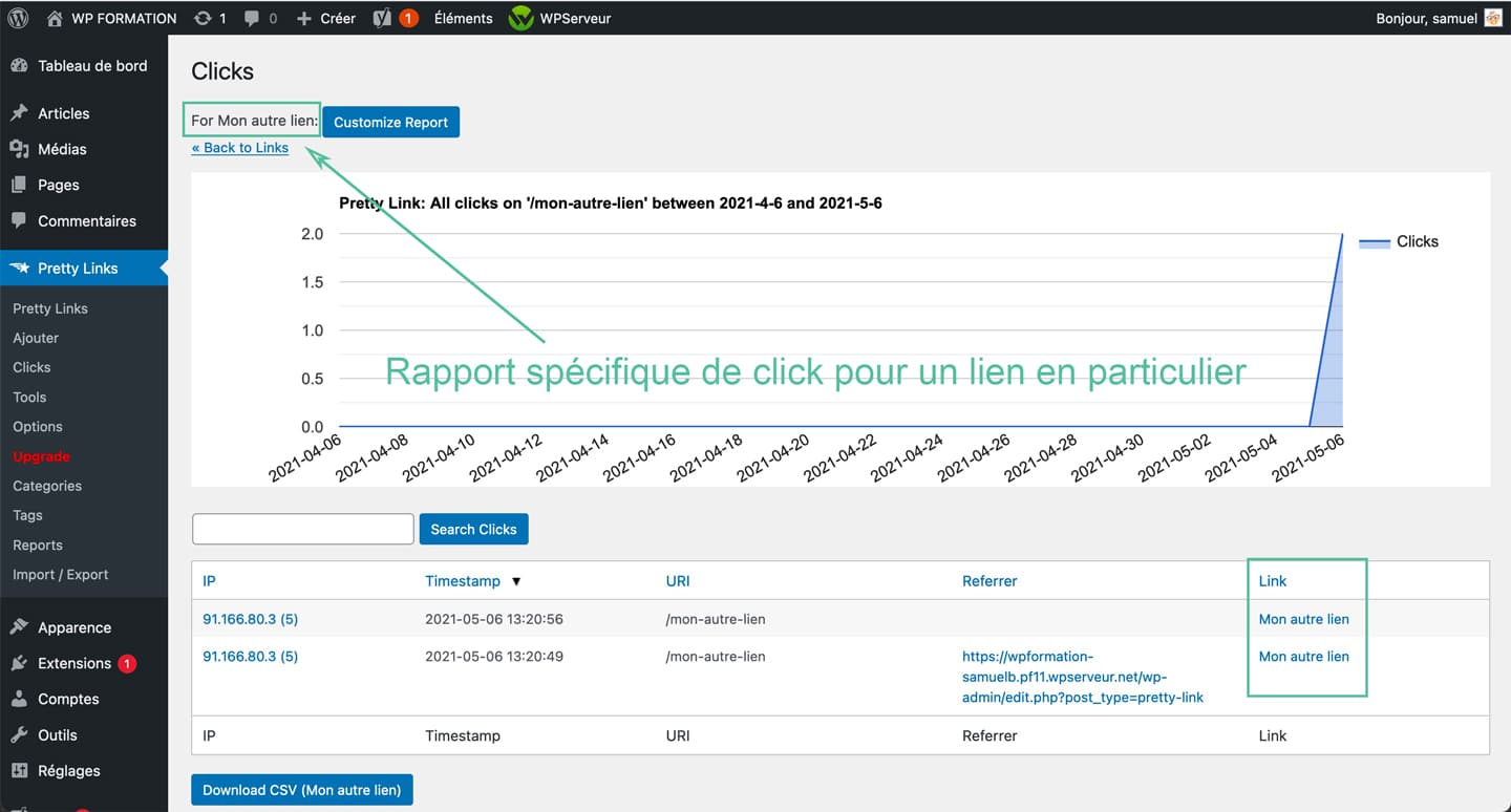 pretty links plugin wordpress 9