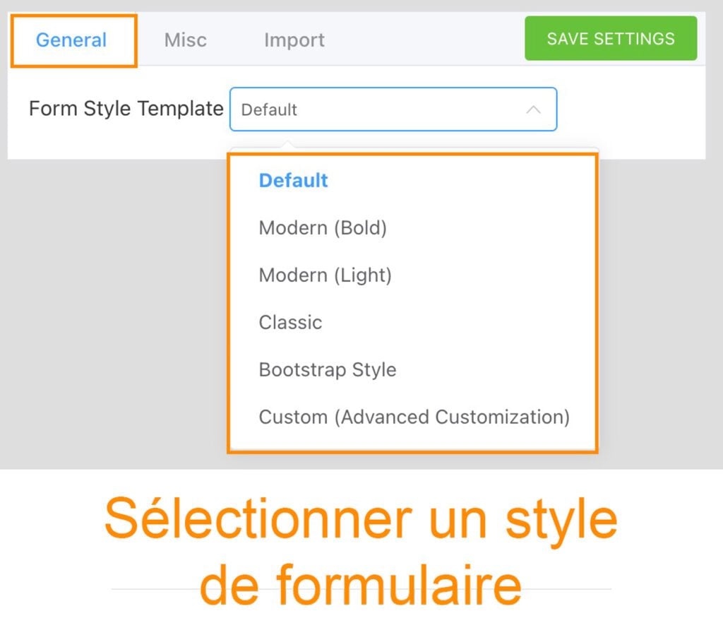 Personnalisation du formulaire Fluent Forms sur WordPress