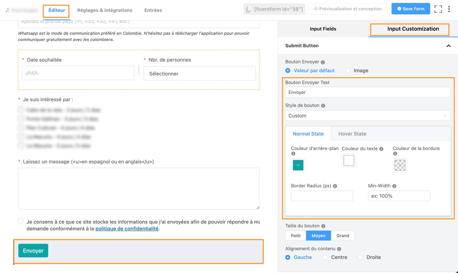 Tutoriel de Fluent Forms le plugin de formulaire WordPress