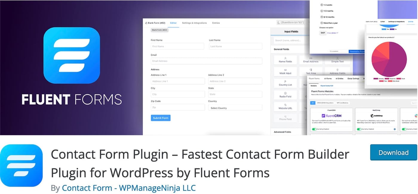 Plugin Fluent Forms