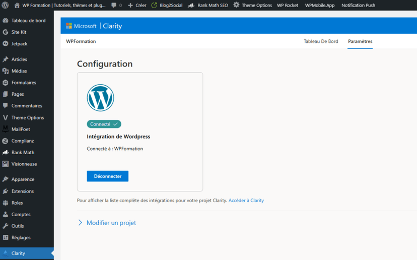 plugin wordpress clarity