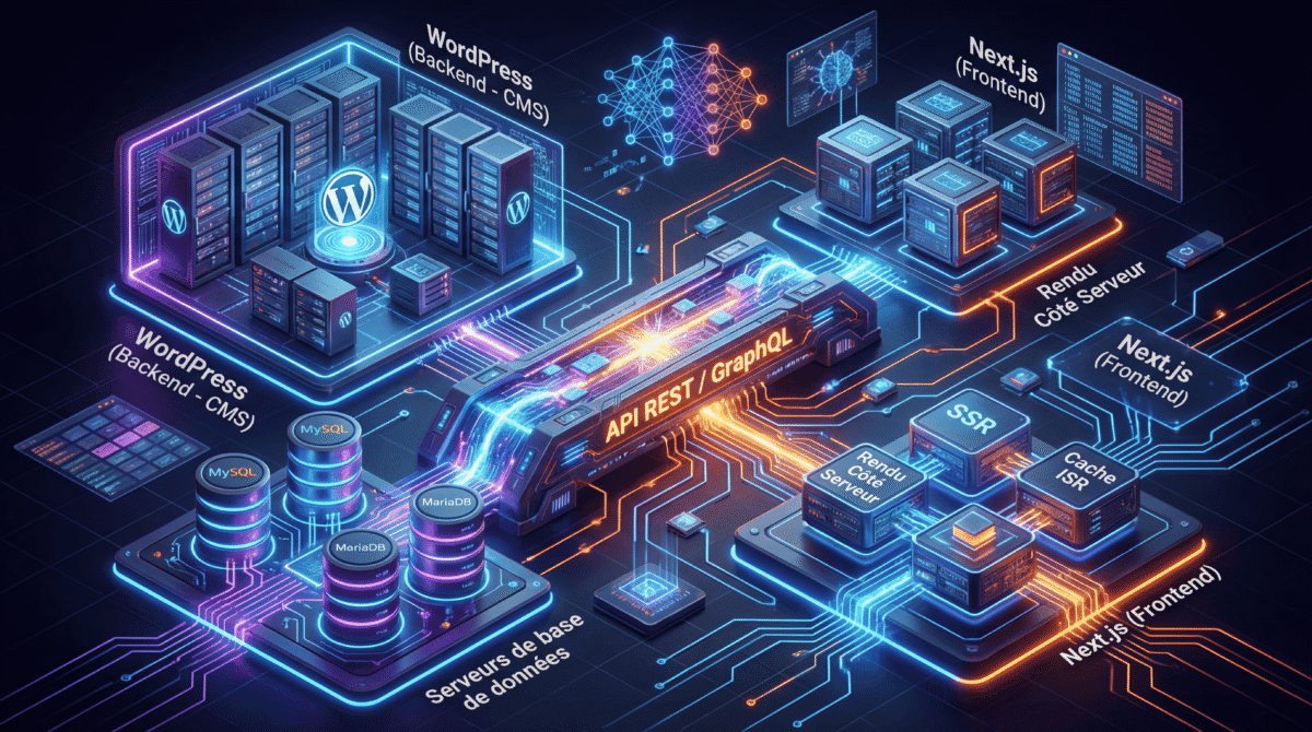 Architecture complète headless WordPress NextJS