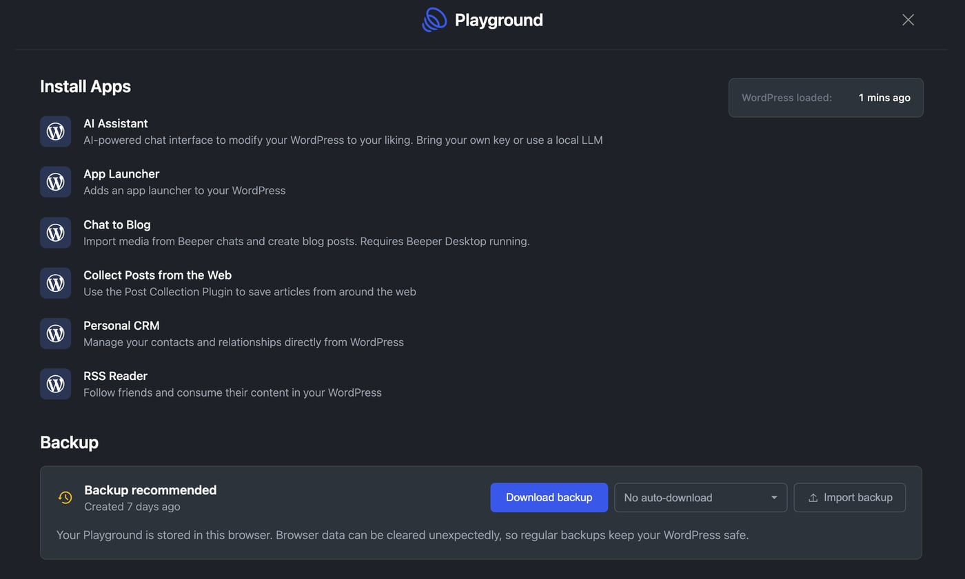 App Catalog. my.wordpress.net ne se contente pas d'être un WordPress vide