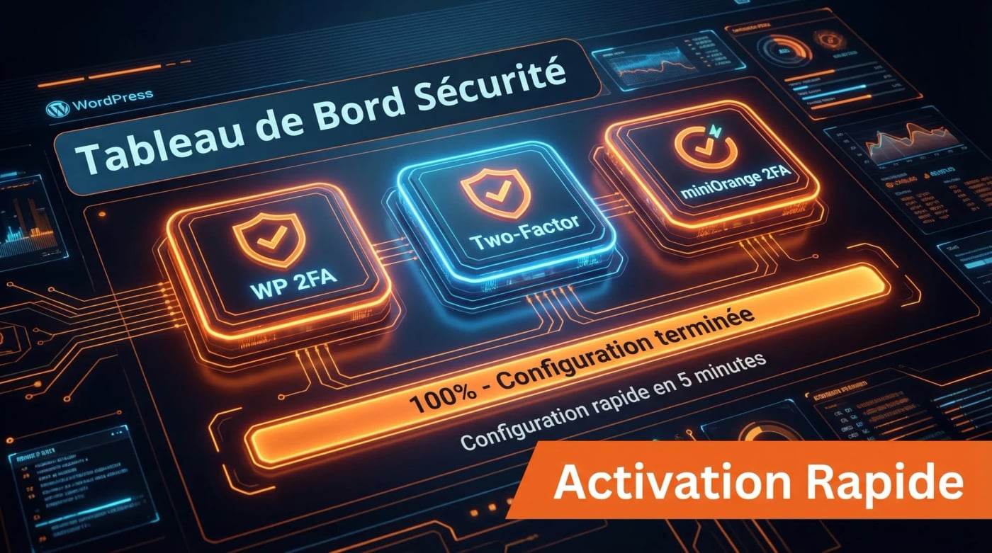 Les 3 meilleurs plugins 2FA WordPress : WP 2FA, Two-Factor, miniOrange