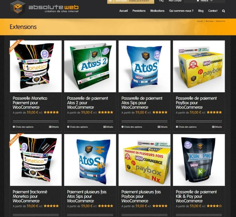 Absoluteweb Paiement Cb Woo