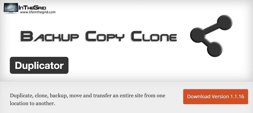 Plugin Duplicator