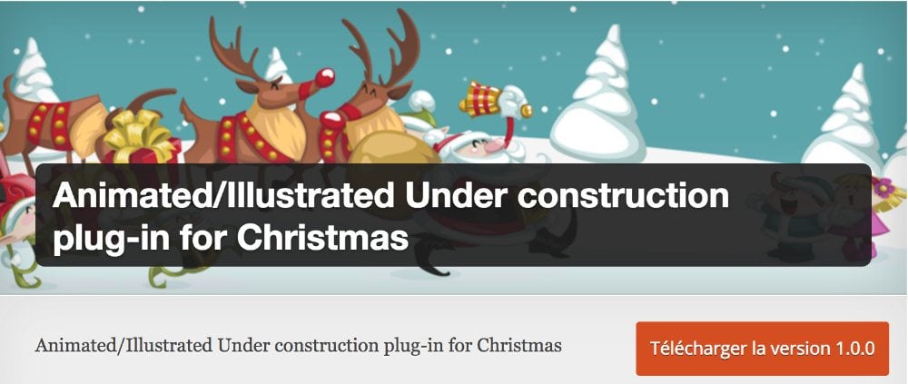Plugin Under Construction Xmas
