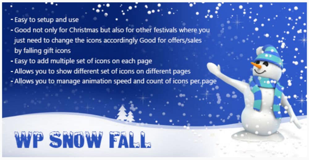 Plugin WP Snow Fall