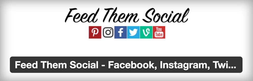 Feed Them Social plugin WordPress
