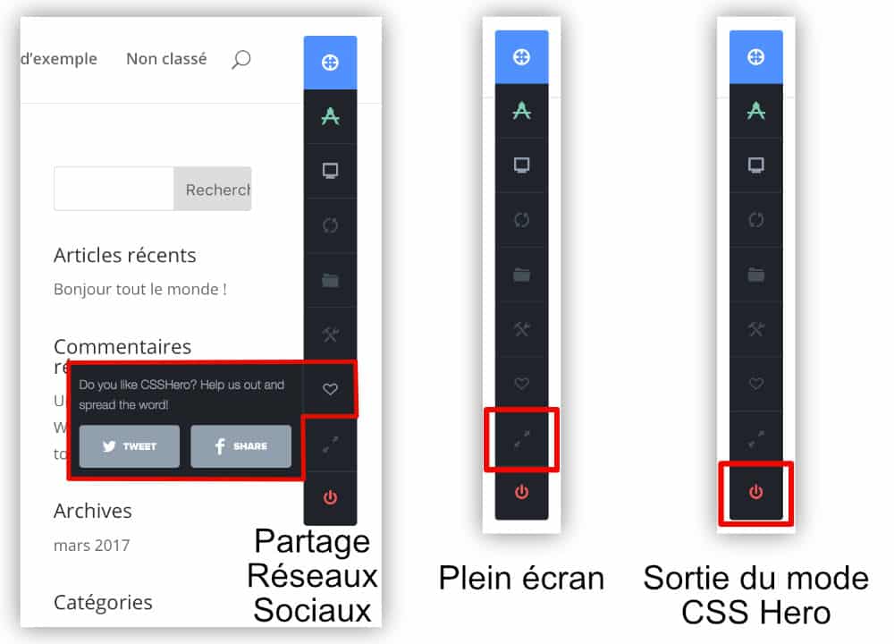 Inspecteur CSS Hero - 7/8/9