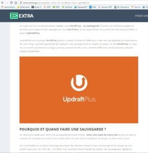 La copie scrapée depuis WPFormation 15mn + tard