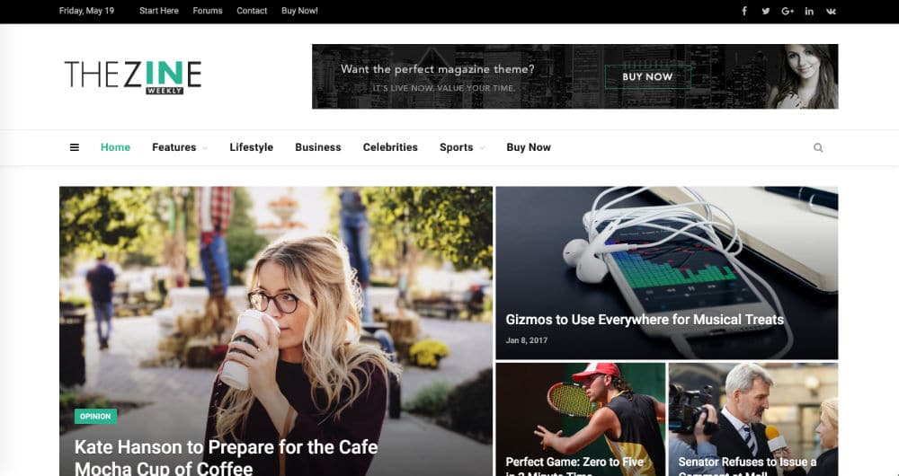 Smartmag - Thème magazine