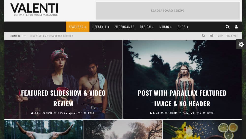 Valenti - thème magazine WordPress