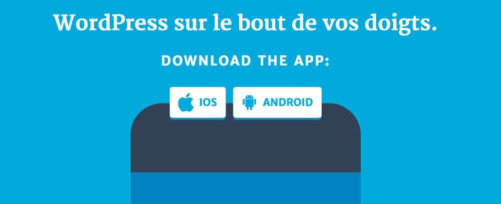Application mobile WordPress