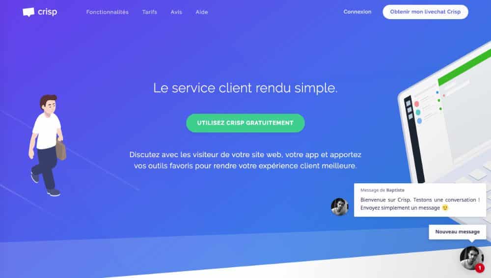 outils en ligne : Crisp