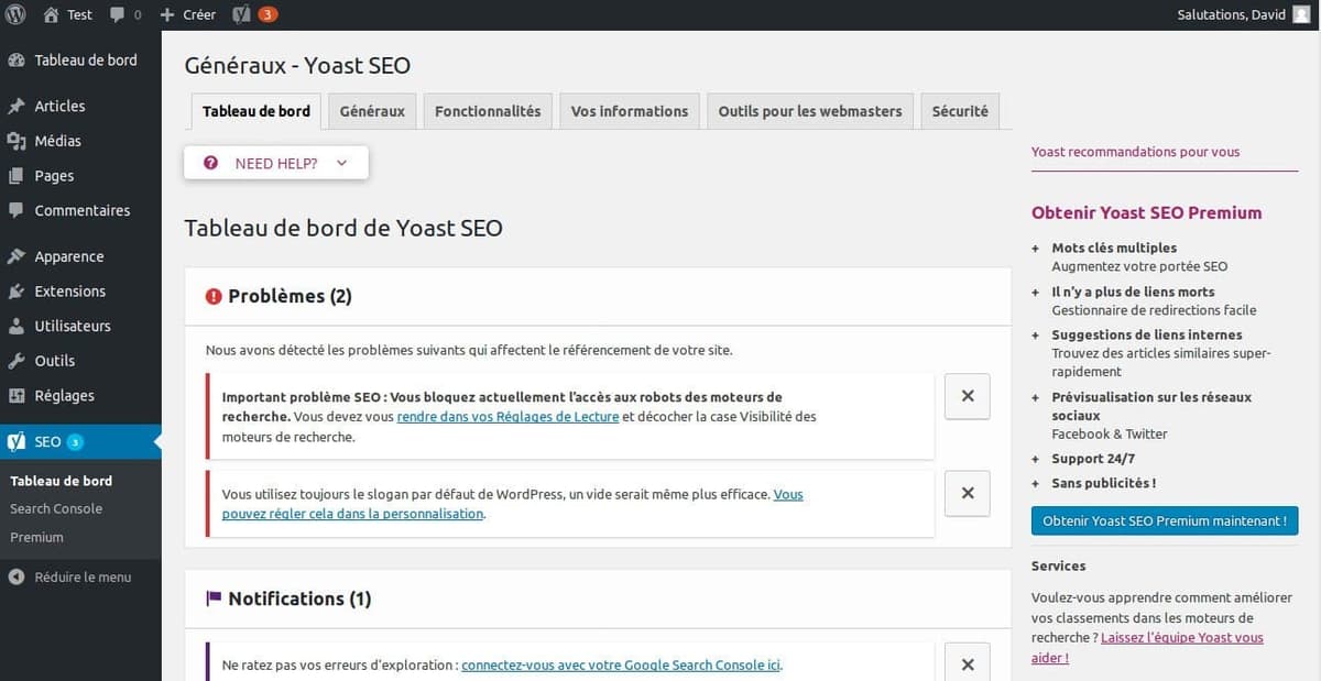 La grande FAQ WordPress - Image 13 Le plugin Yoast SEO