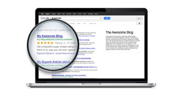 Intégration des notes de Rating Widget dans es moteurs de recherche grâce à Google Rich Snippets