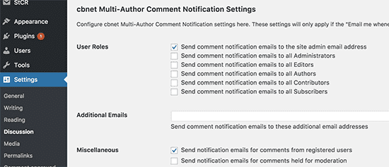 Mails notifications commentaires - multiauthor comment notifications