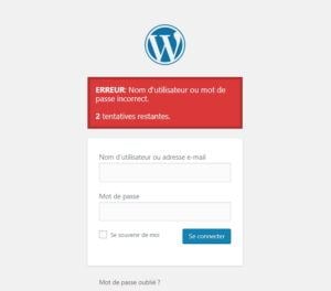 limit Login restantes