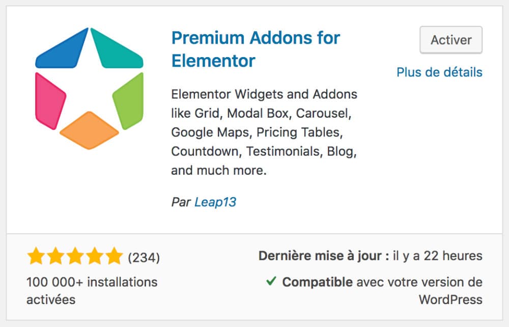 Premium Addons for Elementor