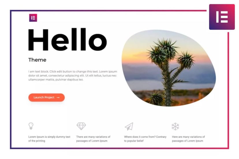 Theme Hello Elementor