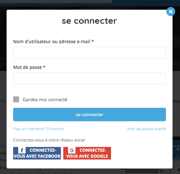 creer son compte wordpress