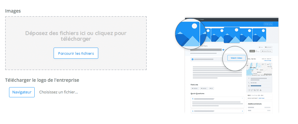 fonction glisser deposer dans un formulaire