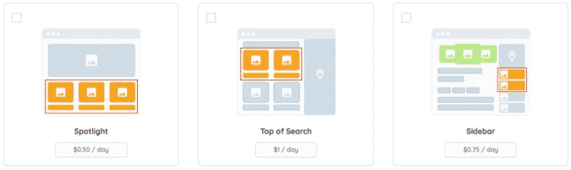 espace pub avec ListingPro