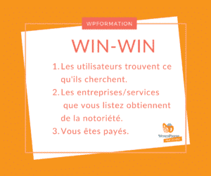 site annuaire avec wpformation