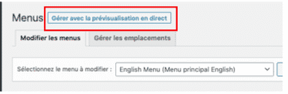 traduire menu avec polylang