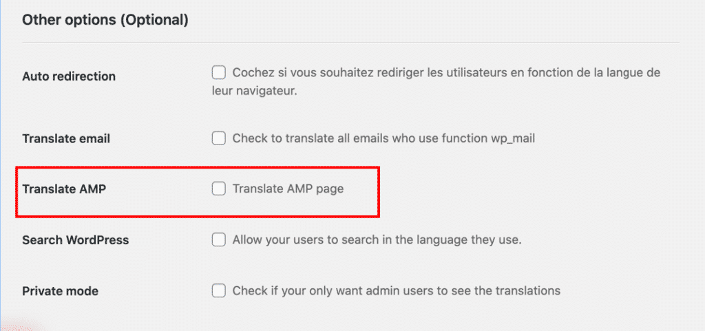 Tutoriel Weglot WPFormation probleme amp