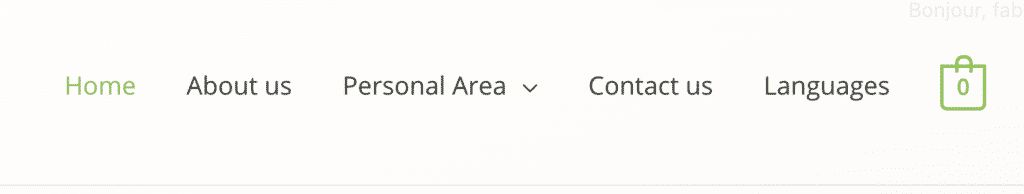 traduire weglot wordpress menu navigation