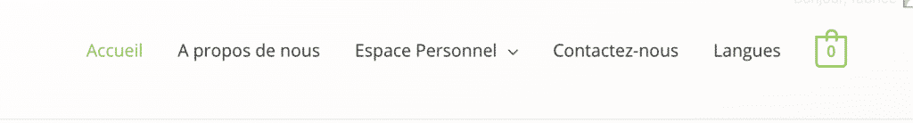 traduire weglot wordpress menu navigation