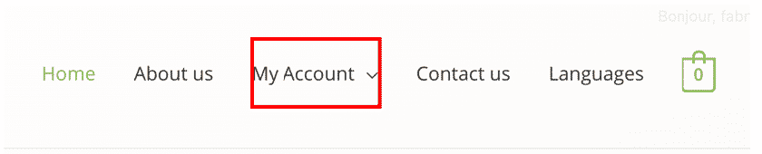 traduire weglot wordpress menu navigation