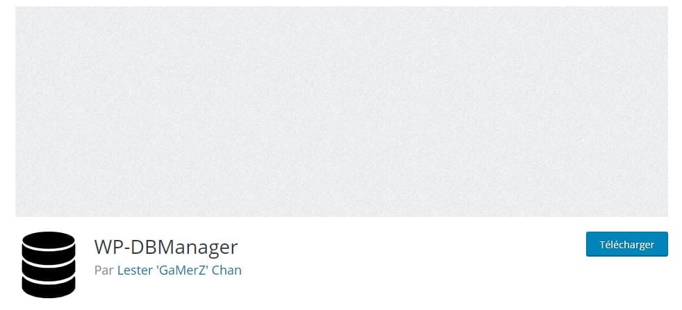 Wp Dbmanager