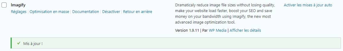 Mettre A Jour Plugin Admin Ok