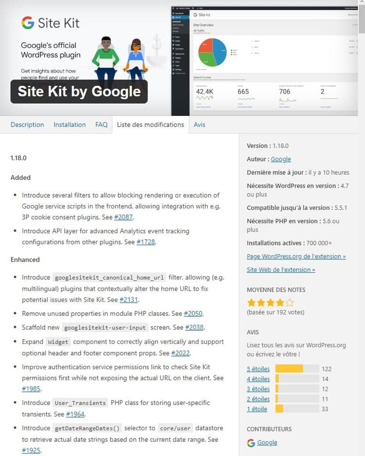 Numero Version Plugin WordPress