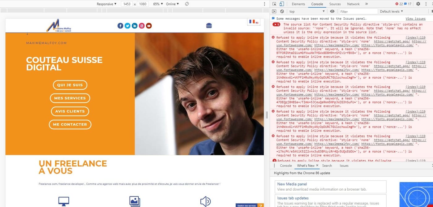 Content-Security-Policy headers : le gros morceau Content-Security-Policy headers : le gros morceau